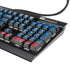 Slovenia Flag Distressed K95 RGB PLATINUM Mechanical Gaming Keyboard Skin